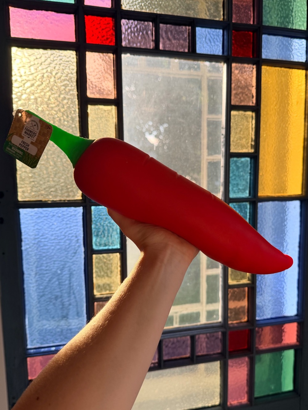Meijer Farmers Market Red Pepper Squish 🌶️ NEW Squishy Toy